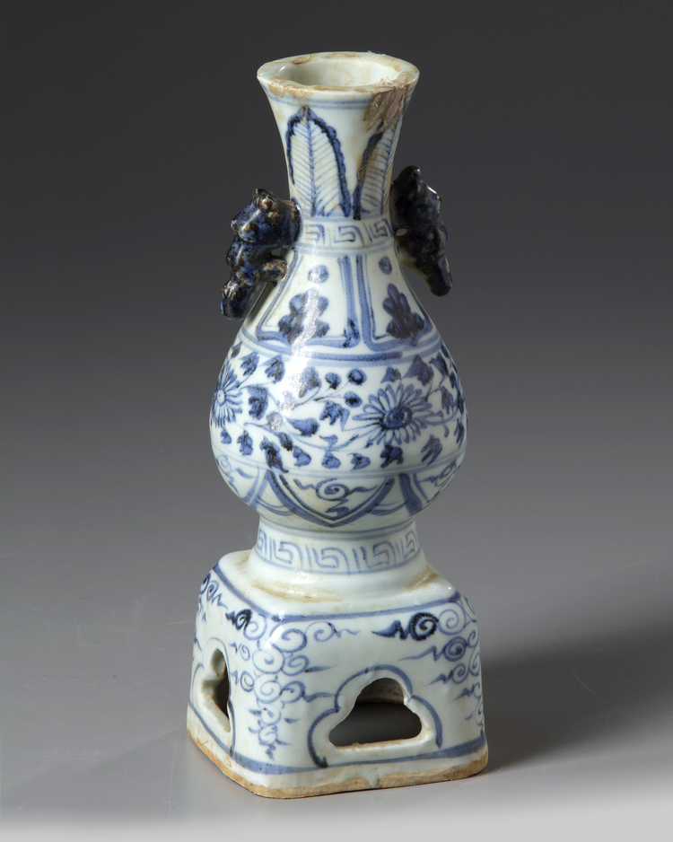 A Chinese Blue And White Vase