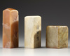 Three Chinese soapstone seals