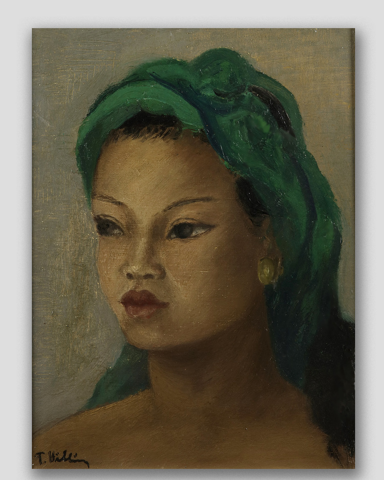 A PORTRAIT OF AN INDONESIAN BEAUTY, 20TH CENTURY