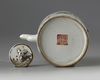 A Chinese famille rose 'narrative' teapot and cover