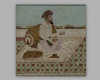 A Indian painting depicting a man