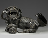 A CHINESE BRONZE BUDDHIST LION, CHINA, 19TH CENTURY