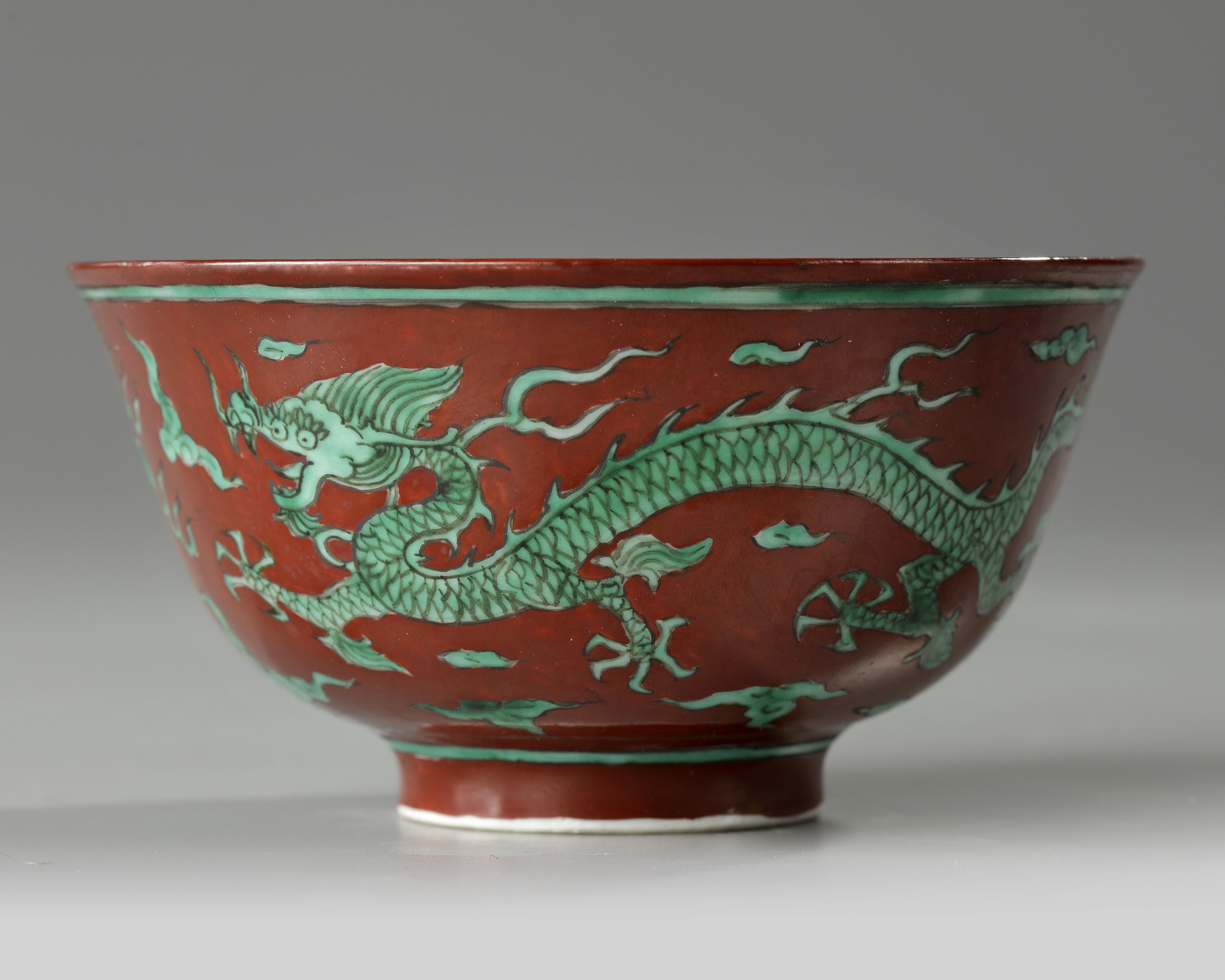 Red bowl with salad stock image. Image of dragon, balanced - 170940175