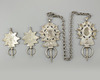 TWO PAIR OF SILVER FIBULA'S, MOROCCO AND ALGERIA, LATE 19TH-EARLY 20TH CENTURY