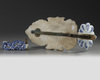 A rare Chinese blue and white wall sconce