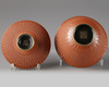 A Chinese imitation-cinnabar lacquer bowl and cover