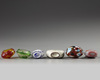 Six Chinese snuff bottles