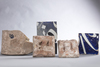 Five Islamic tiles