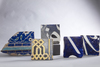Five Islamic tiles