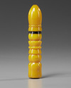 An Islamic yellow amber mouthpiece