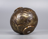A Japanese large bronze vase