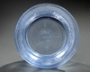 A Chinese translucent blue Peking glass bowl for the Islamic market
