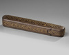 A gilt metal Qalamdan or pen box