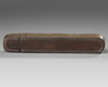 A gilt metal Qalamdan or pen box