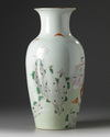 A Chinese famille rose ‘Eight Immortals’ vase