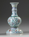 A Chinese doucai 'scrolling lotus' vase