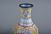 A small Chinese painted enamel 'floral' vase