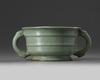 A Chinese Longquan celadon Guan-type censer, gui