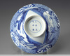 A Chinese blue and white 'Romance of the Western Chamber' klapmuts bowl