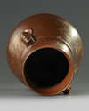 A Chinese imitation-bronze hu vase
