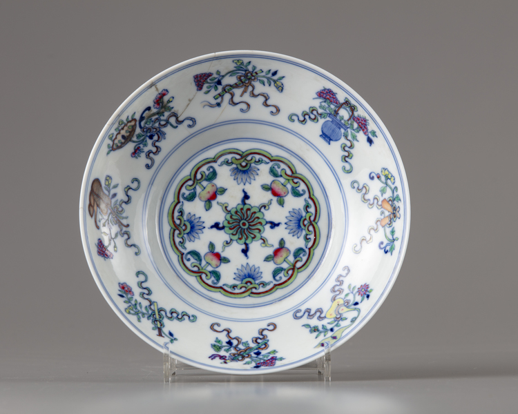 A Chinese doucai bowl
