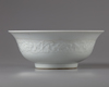 A white-glazed bowl