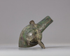 A Chinese bronze tripod ritual tripod vessel, jue