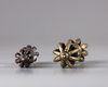 Two Sino-Tibetan iron and bronze vajra