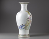 A  Chinese famille rose vase