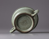 A Chinese Longquan celadon Guan-type censer, gui