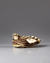 A JAPANESE BONE NETSUKE, MEIJI PERIOD (1868-1912)