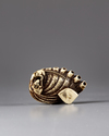 A JAPANESE BONE NETSUKE, MEIJI PERIOD (1868-1912)