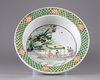 A Chinese Famille verte basin