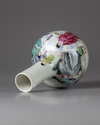 A Chinese famille rose bottle-vase