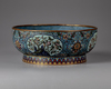 A Chinese cloisonne enamel 'Flowers of the Four Seasons' bowl