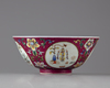 A Chinese famille rose medallion bowl