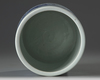 A large Chinese blue and white cylindrical censer