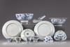 A group of Chinese blue and white wares.