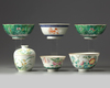 A group of Chinese famille rose porcelain