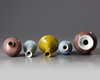 A group of five Chinese monochrome vases