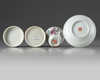 Three Chinese famille rose ‘Wu Shuang Pu’ vessels