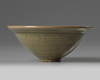 A Yaozhou celadon-glazed ‘chrysanthemum scroll’ bowl