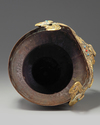 A Nepalese parcel gilt copper ritual crown