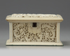 A Cantonese carved ivory 'dragon' box