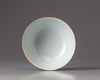 A Chinese blue glazed bowl