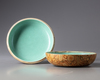 A CHINESE FAUX-PUDDING STONE FAMILLE ROSE 'BOYS' ROUND BOX AND COVER, 20TH CENTURY