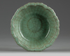 A Chinese celadon crackle-glazed bowl