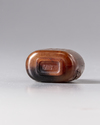 A Chinese horn snuff bottle