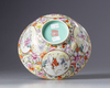 A Chinese famille rose millefleurs bowl