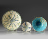 Three Islamic pottery bowls